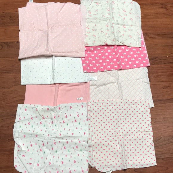 carters baby girl receiving blankets